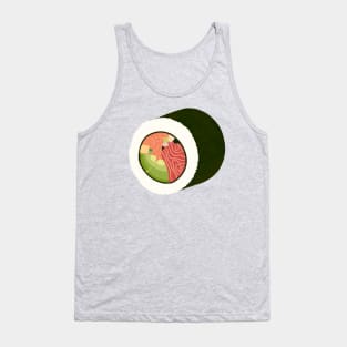 Sushi Roll Salmon and Avocado Tank Top